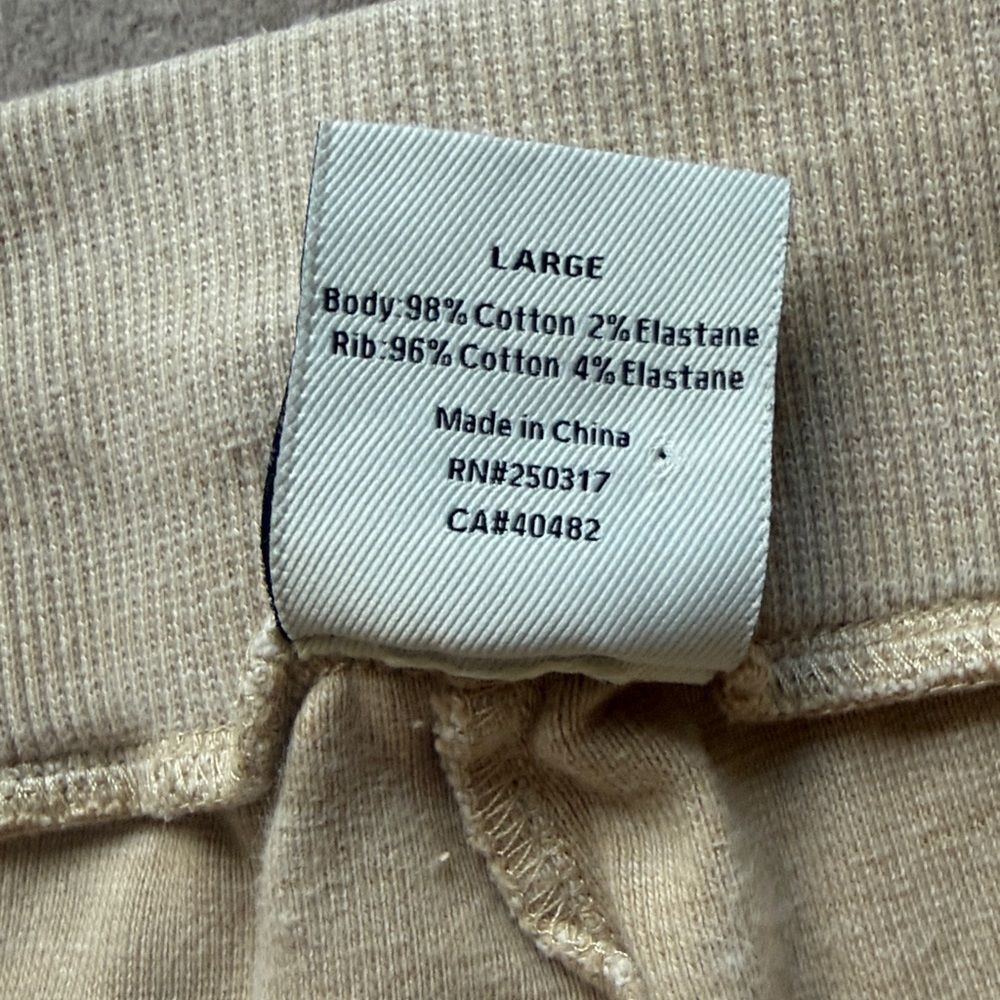 Varley Amberley Joggers Oatmeal Size Large - Picture 6 of 7